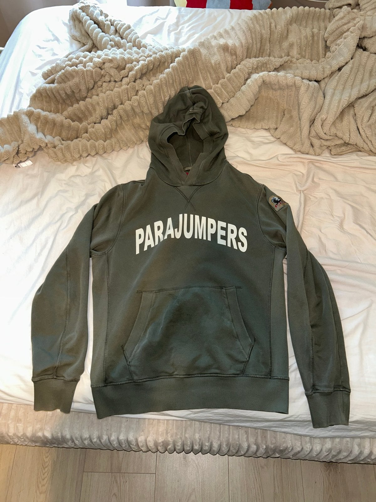 Parajumpers hoodie maat L, Ophalen of Verzenden, Gedragen, Maat 52/54 (L), Groen