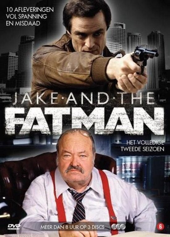 Jake and the Fatman - seizoen 1 + 2, Verzenden, Nederlands, Zo goed als nieuw, Vanaf 6 jaar