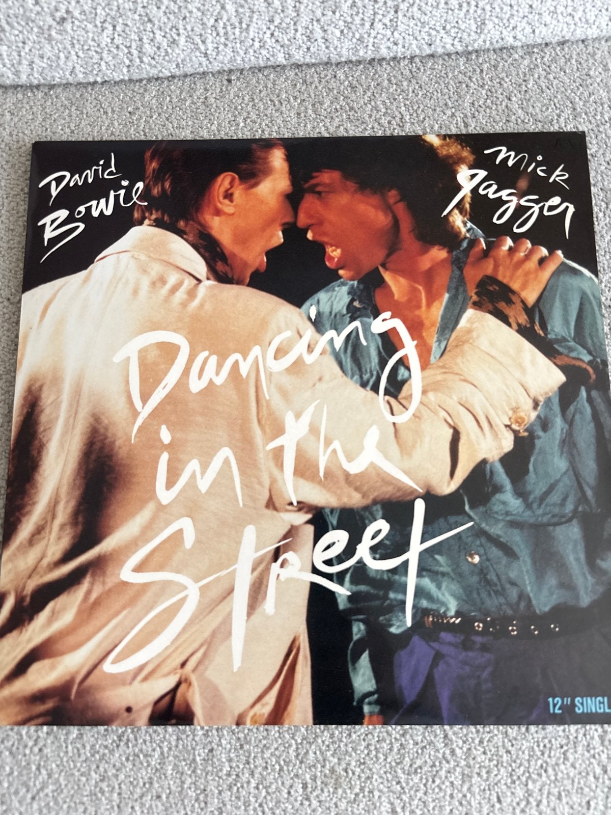 David Bowie & Mick Jagger - Dancing in the Street 12" Single, LP, Gebruikt, Pop, Ophalen of Verzenden