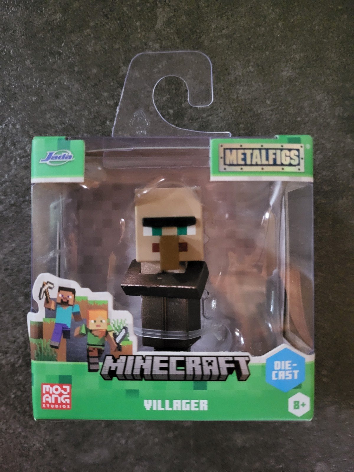 Nieuwe Minecraft MetalFigs Villager Die-Cast Figuur, Ophalen of Verzenden, Nieuw