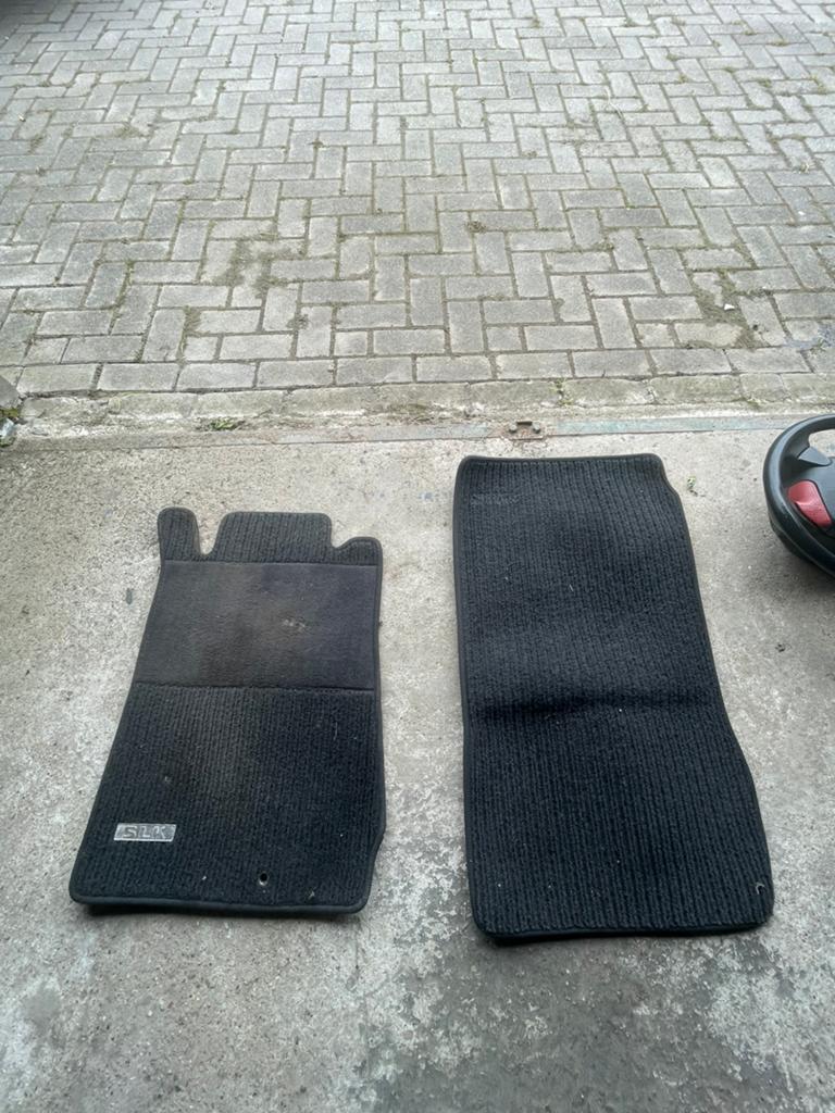 SLK r170. Voetmatten. Origineel Mercedes SLK, Auto diversen, Ophalen of Verzenden, Gebruikt