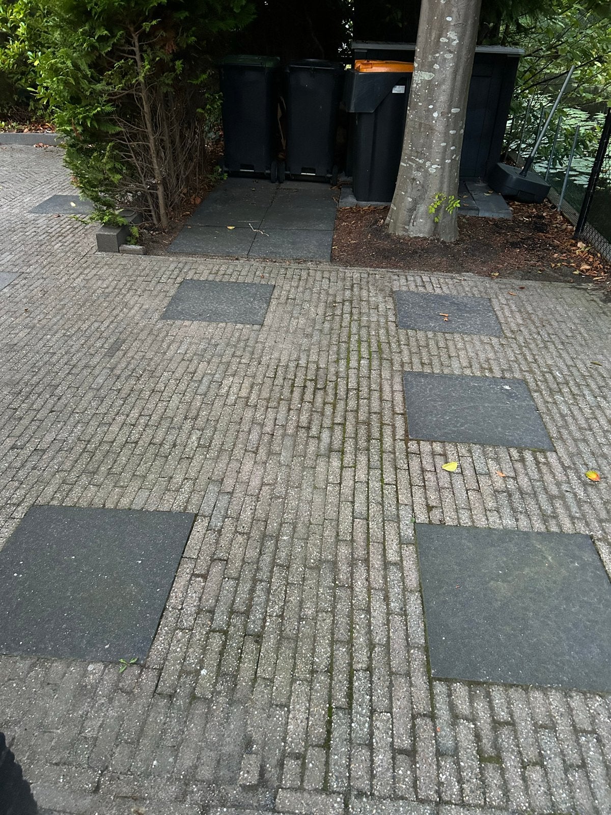 MBI Betontegels Antraciet 60x60 - Gebruikt, Tuin en Terras, Ophalen, Gebruikt, Beton, Terrastegels