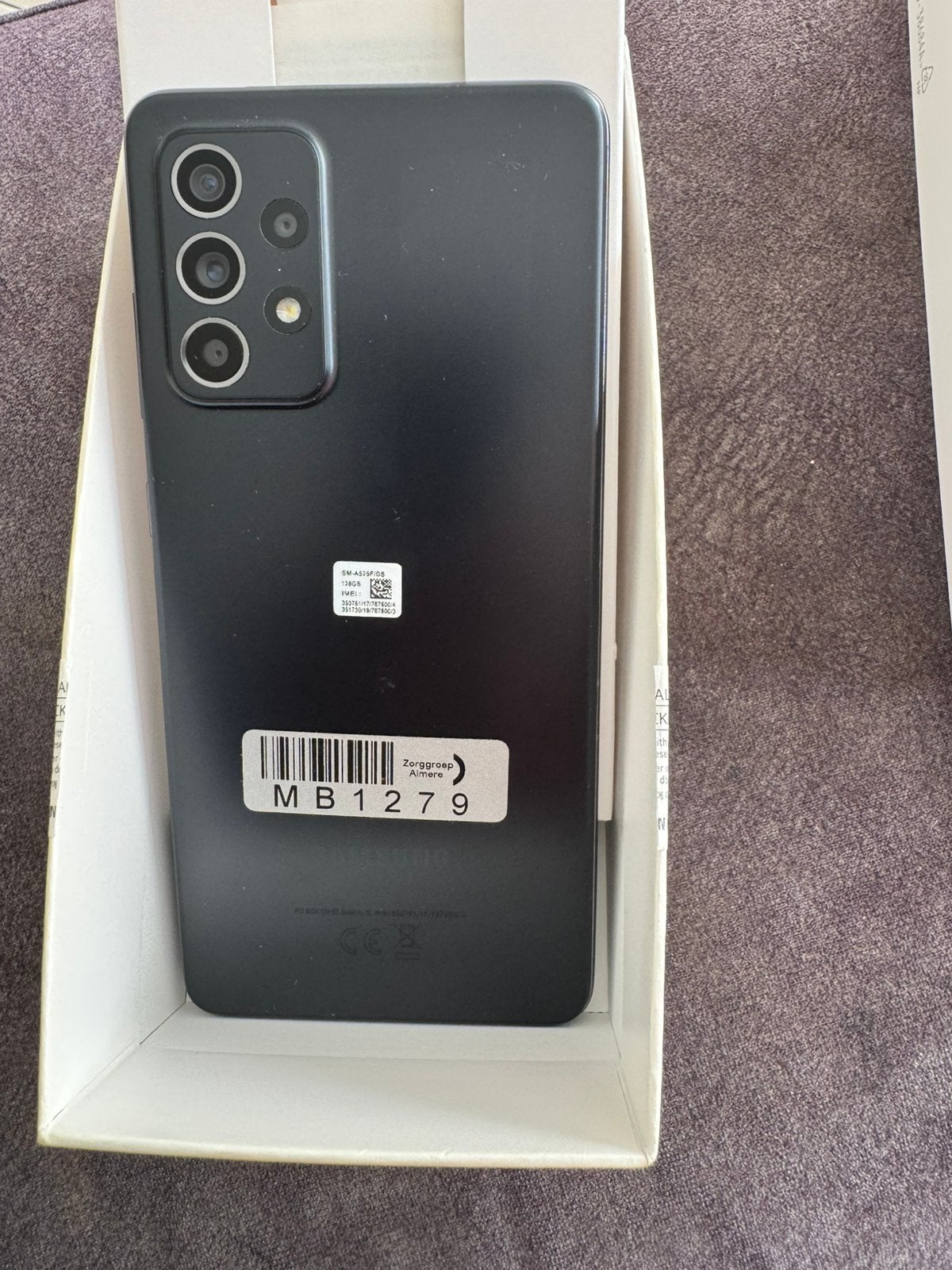Nieuwe Samsung Galaxy A52 4G, Ophalen, Overige modellen, Zwart, Touchscreen
