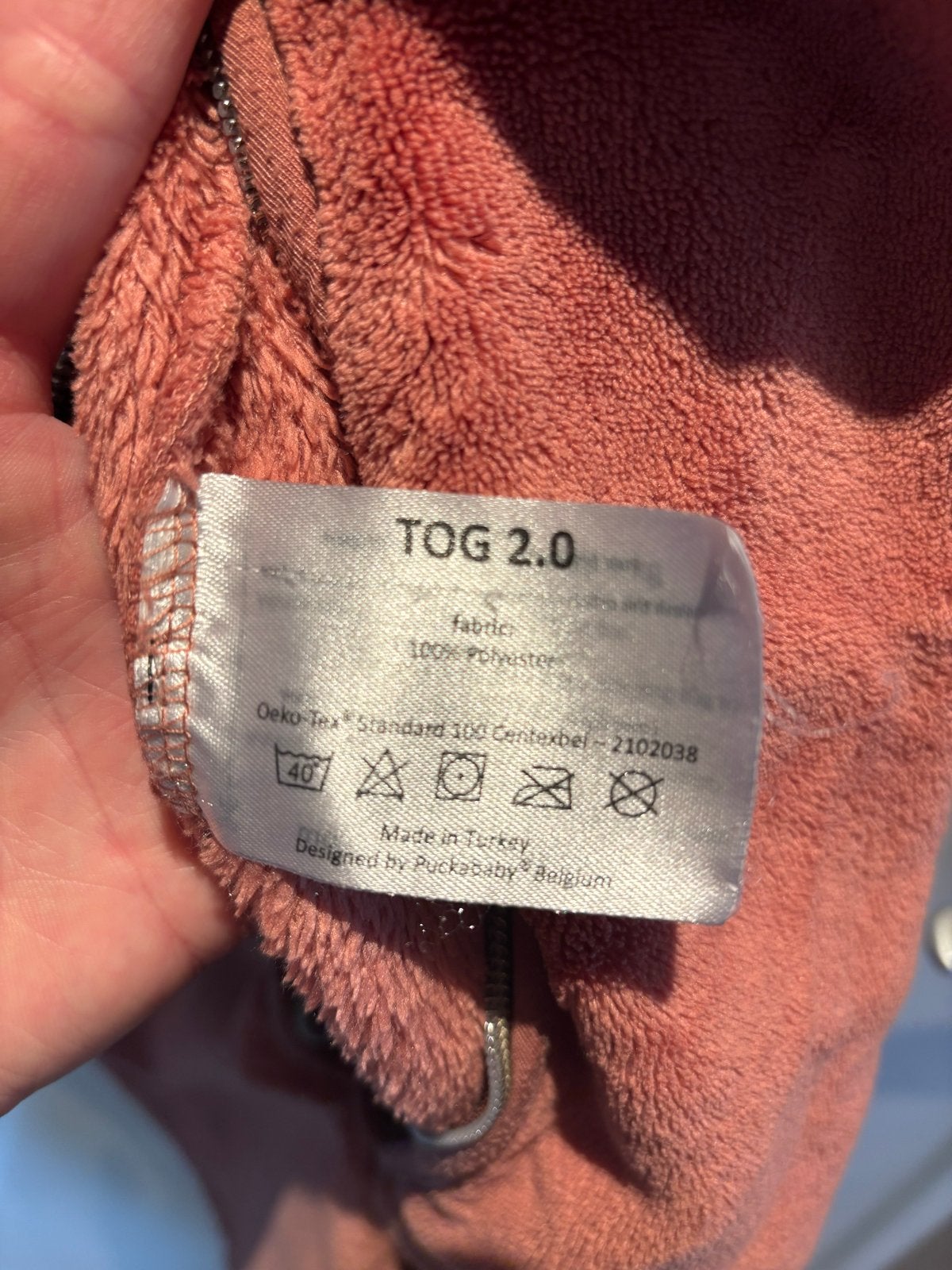 Puckababy Bag Kidz Slaapzak TOG 2.0 - 130 cm, Puckababy, Ophalen of Verzenden, Zo goed als nieuw, Roze