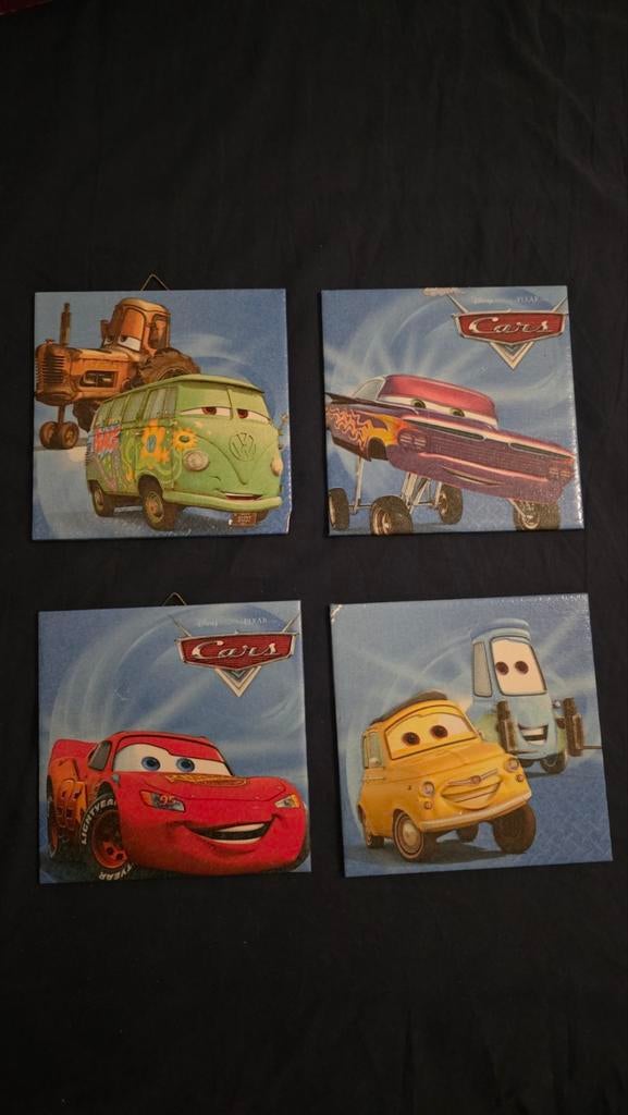 Cars tegels voor kinderkamer - Wanddecoratie, Ophalen, Gebruikt, Wanddecoratie