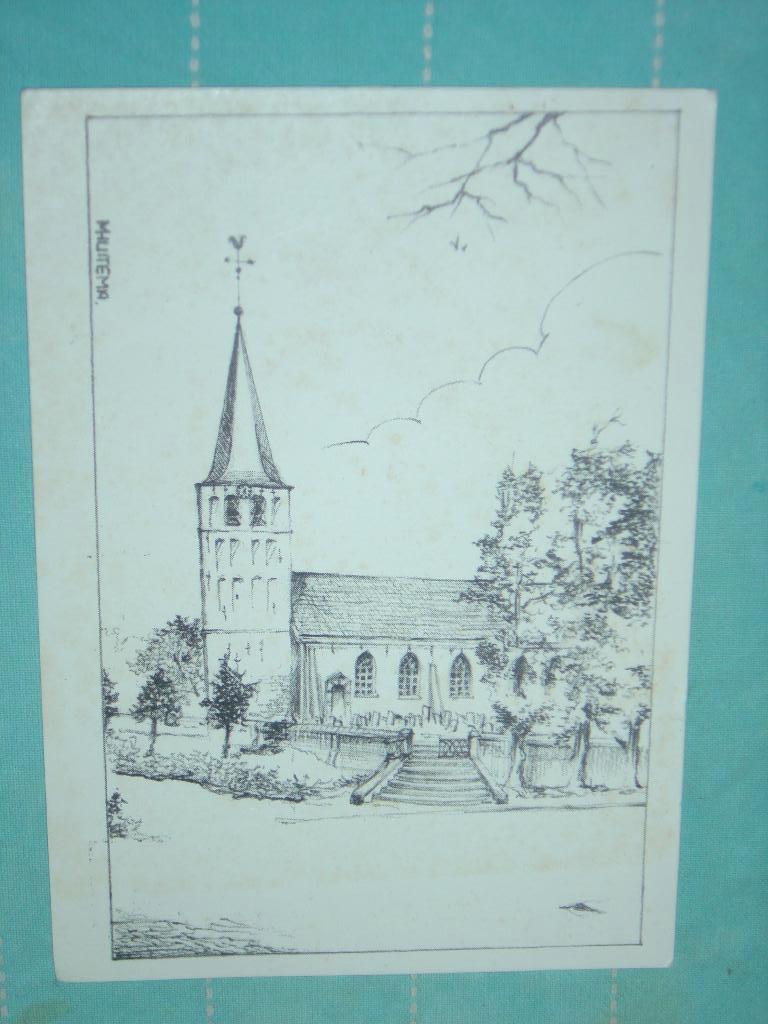 11) Getekende ansichtkaart Beetgum Fryslân, Ophalen of Verzenden, 1980 tot heden, Gelopen, Friesland