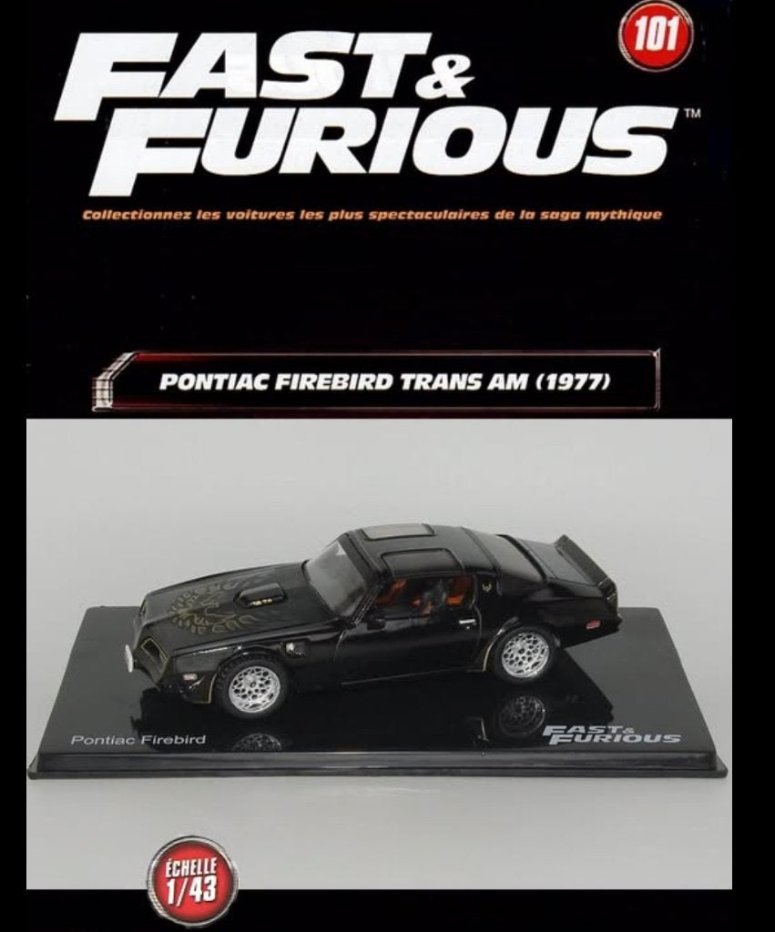 Pontiac Firebird Trans-Am 1977 1/43 FAST & FURIOUS # 101, Verzenden, Nieuw, Auto, Overige merken