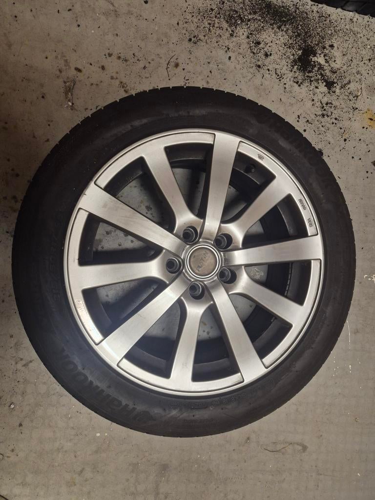Mooie 17 inch velgen en zomerbanden voor Ford Focus, Ophalen of Verzenden, Gebruikt