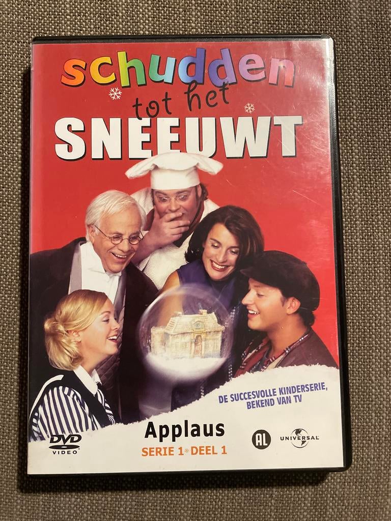 Schudden tot het Sneeuwt - Serie 1 Deel 1 DVD, Alle leeftijden, Overige genres, Ophalen of Verzenden, Zo goed als nieuw