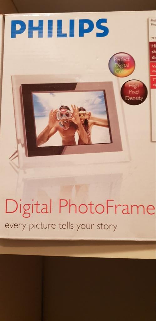 Digitale fotolijst philips, Audio, Tv en Foto, Fotografie | Digitale fotolijsten, Ophalen of Verzenden, Zo goed als nieuw, 8 tot 12 inch