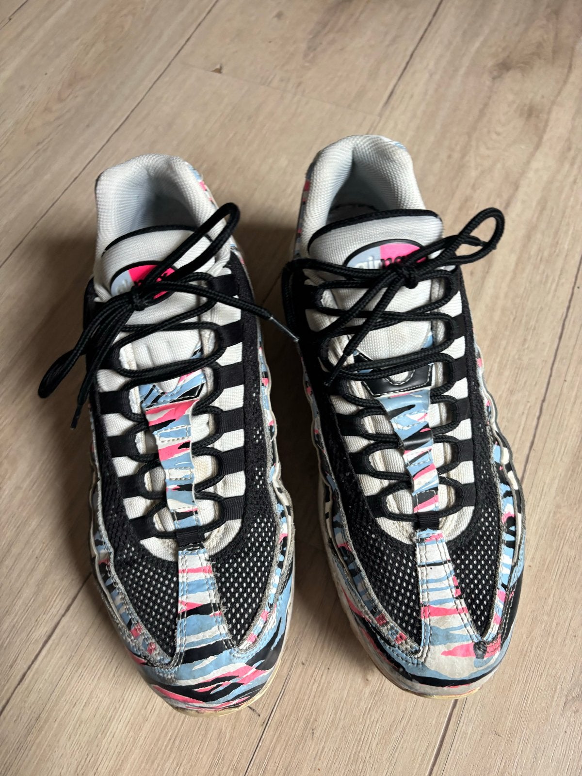 Nike Air Max 95 Sneakers  maat 42,5, Ophalen, Gedragen, Zwart, Sneakers of Gympen