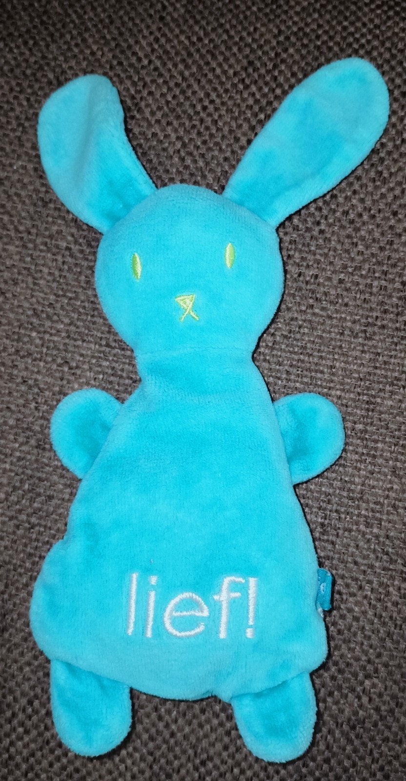 Lief klein blauw konijntje., Gebruikt, Overige merken, Blauw, Konijn