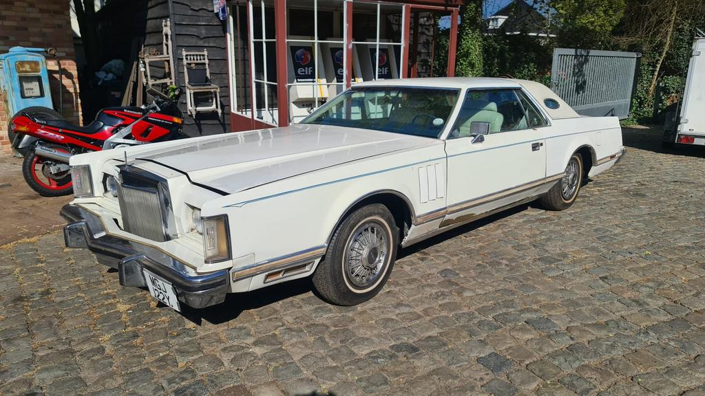 Lincoln continental mark V 1979 project, Ophalen, Voor, Lincoln, Bumper