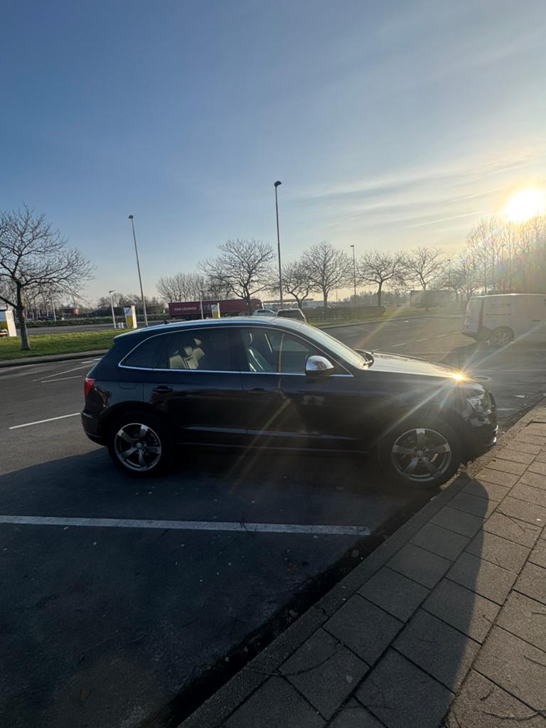 Audi Q5 2.0 Tfsi Quattro S-tronic 2009 Blauw, Automaat, Beige, Blauw, Adaptieve lichten