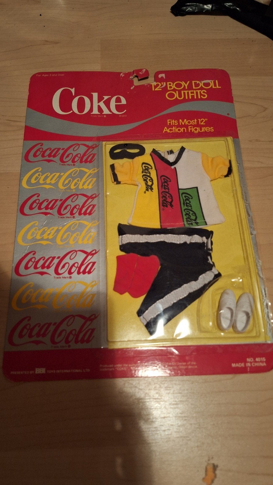 Vintage Coca-Cola Poppenkleding Set - 12" Jongenspop Outfits, Ophalen, Nieuw