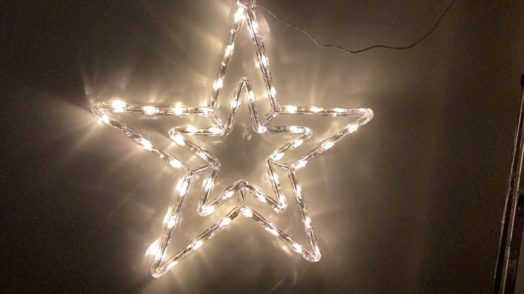 Mooie kerstster, Ophalen of Verzenden, Zo goed als nieuw