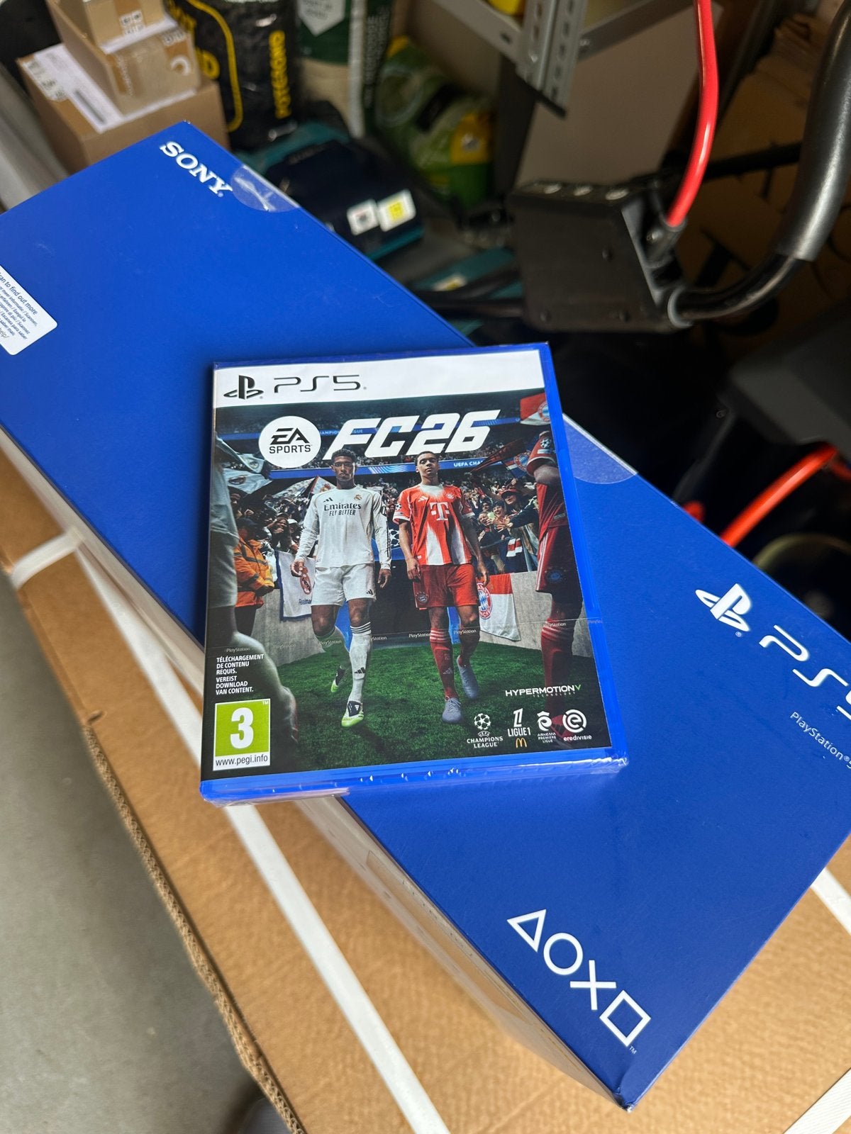 Nieuwe PlayStation 5 Disc Edition met FC26 game, Ophalen, Eén computer, Vanaf 3 jaar, Sport