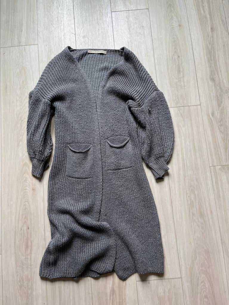 Jutka en Riska lang warm vest L /XL / XXL / M, Kleding | Dames, Ophalen of Verzenden, Gedragen, Maat 46/48 (XL) of groter, Grijs