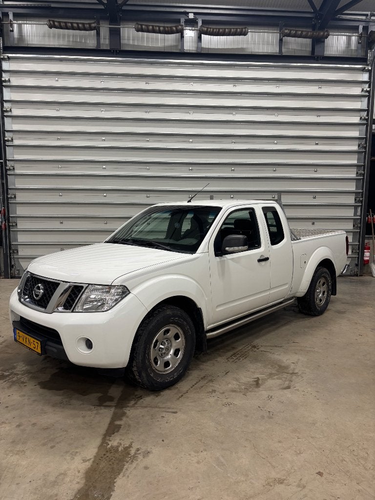 Nissan Navara 2.5 DCI Pickup, Auto's, 3000 kg, Wit, Origineel Nederlands, Vierwielaandrijving