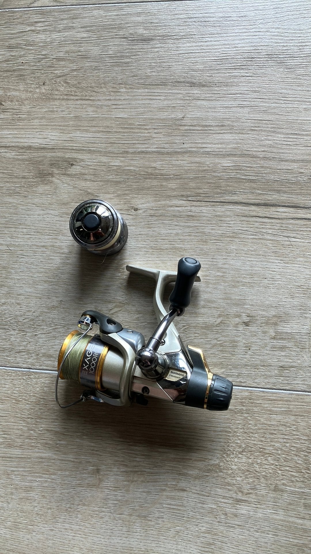 Shimano exage  1000rc, Ophalen, Zo goed als nieuw, Molen