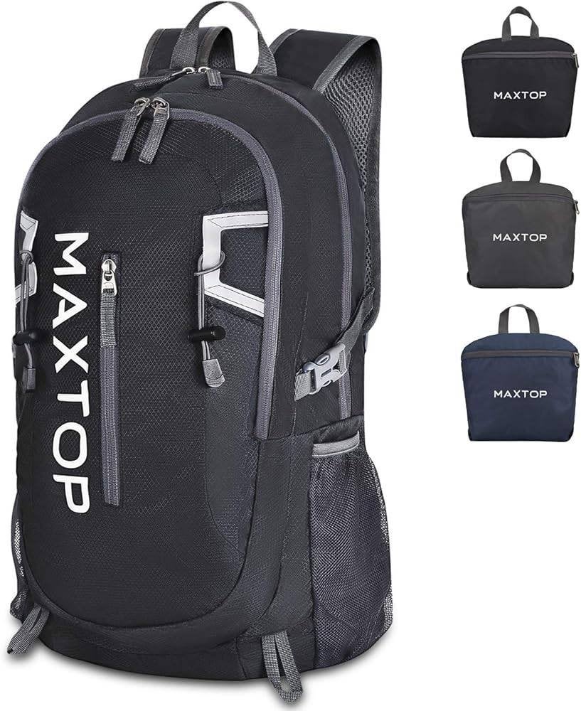 MAXTOP backpack 40L, foldable, lightweight, waterproof, 40 cm of meer, Zo goed als nieuw, Trekking, 60 cm of meer