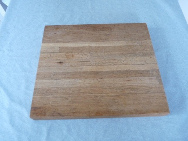 Massieve houten snij- en serveerplank XL -, Gebruikt, Hout, Snij-/serveerplank, Ophalen of Verzenden