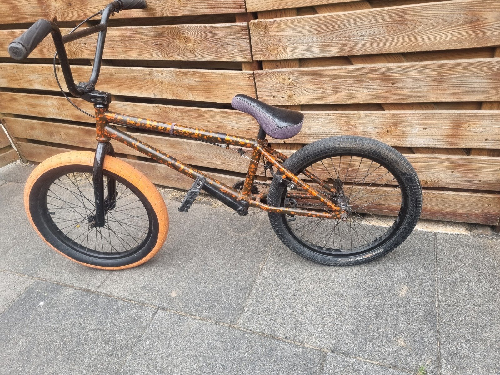 Maffia Kush 2+ BMX Fiets - Uniek Design, Ophalen, Gebruikt, Velgrem, 20 tot 24 inch