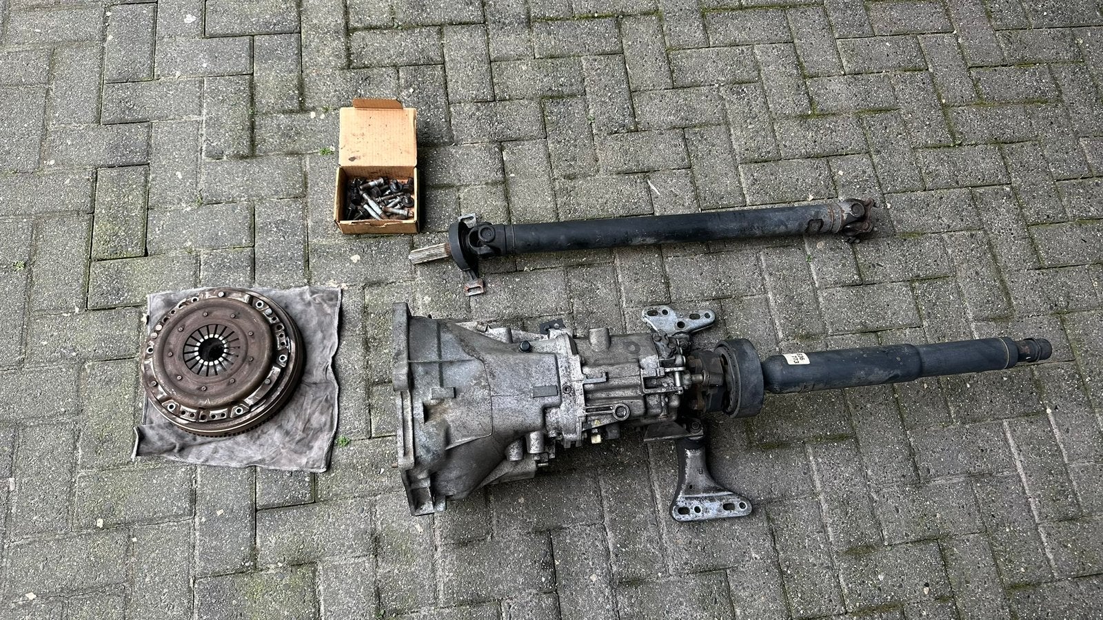 BMW Getrag 250G handbak inc. toebehoren, Auto-onderdelen, Transmissie en Toebehoren, Ophalen of Verzenden, Gebruikt, BMW