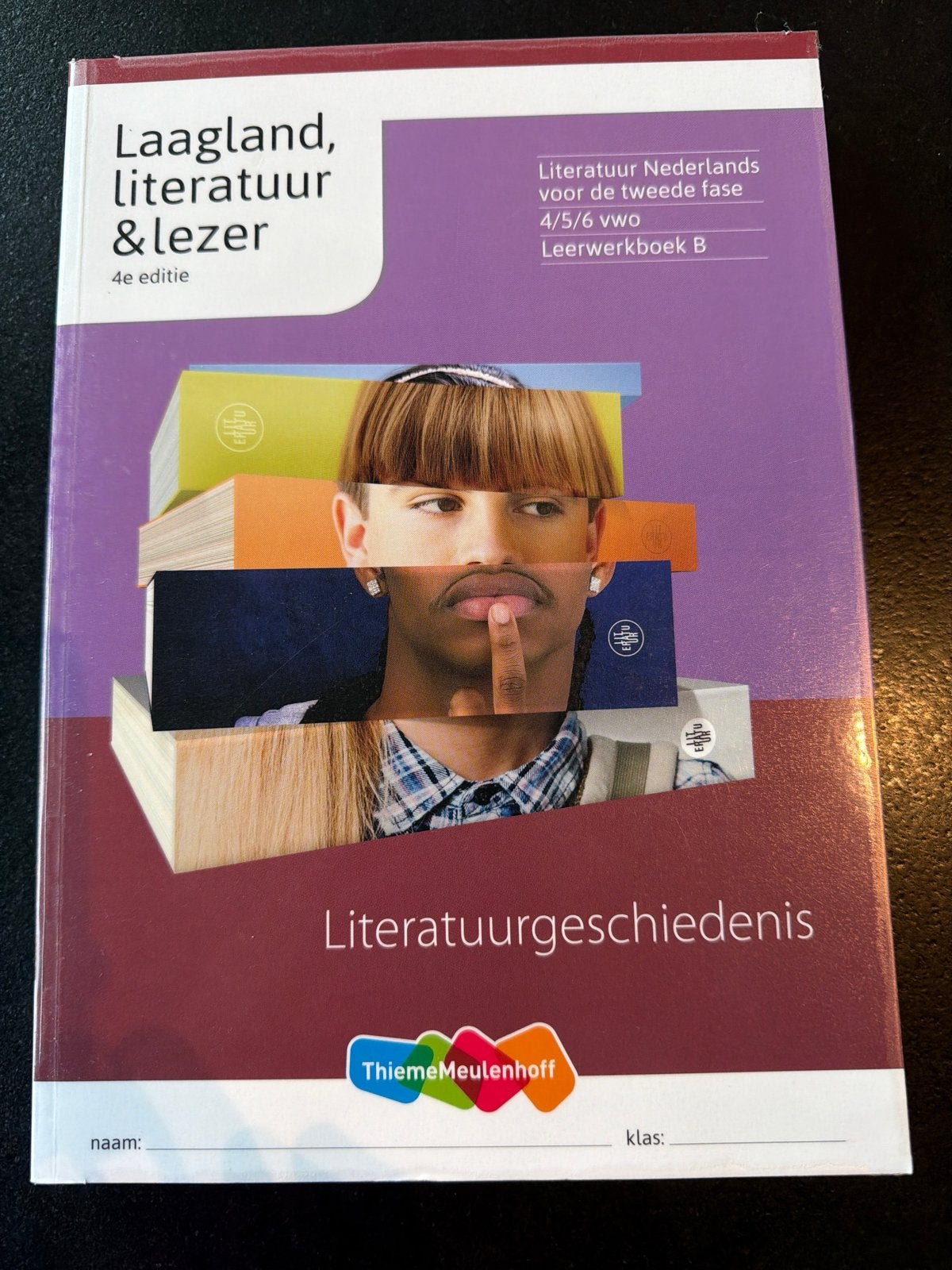 Laagland, literatuur .. 4e editie  A & B VWO 4 5 6, Boeken, Ophalen of Verzenden, Nieuw, VWO, Nederlands