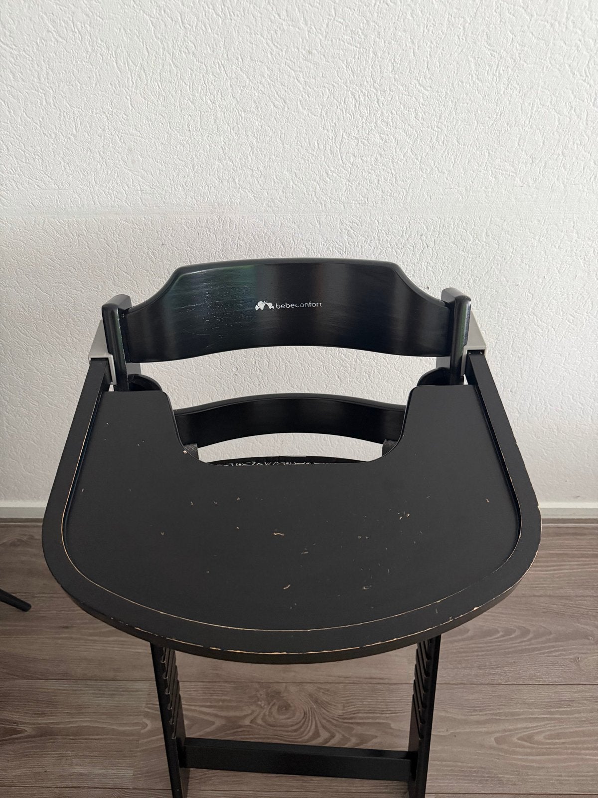 Bébé Confort Meegroeistoel - Zwart, Ophalen of Verzenden, Gebruikt, Meegroeistoel, Afneembaar eetblad