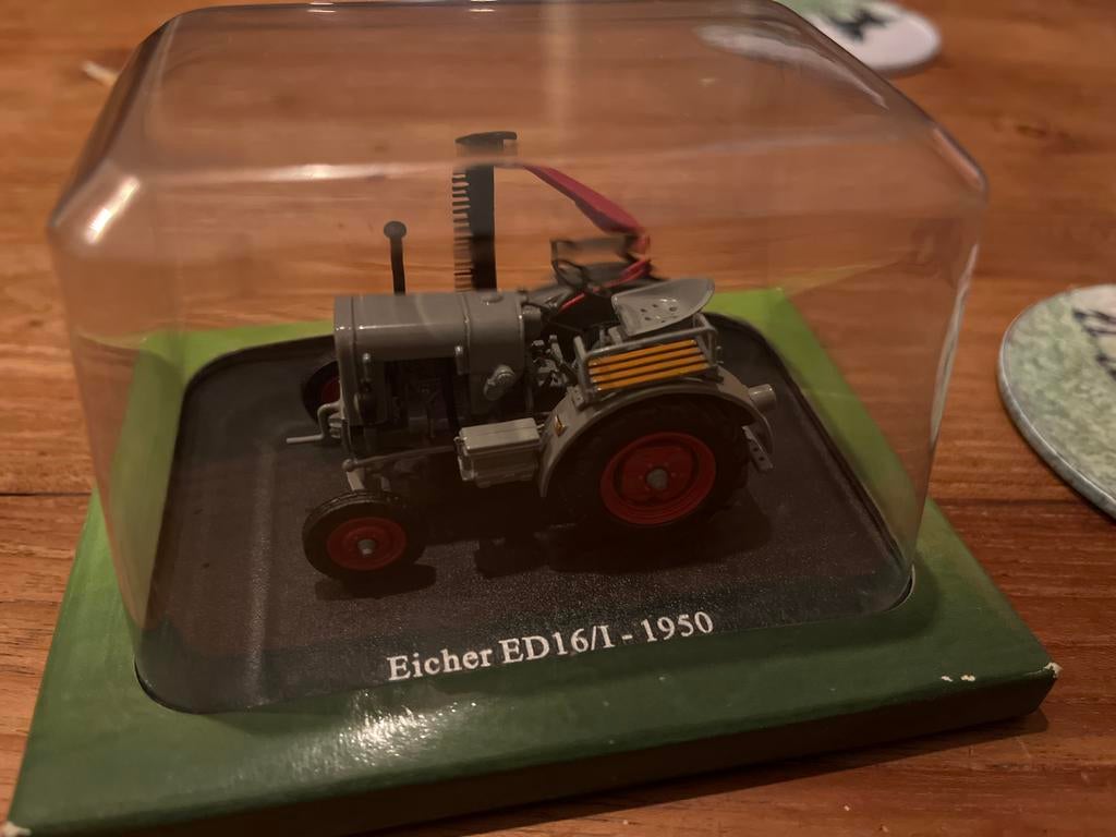 Eicher ED16/I - 1950 schaalmodel tractor, Ophalen of Verzenden, Zo goed als nieuw, Overige typen, Overige merken