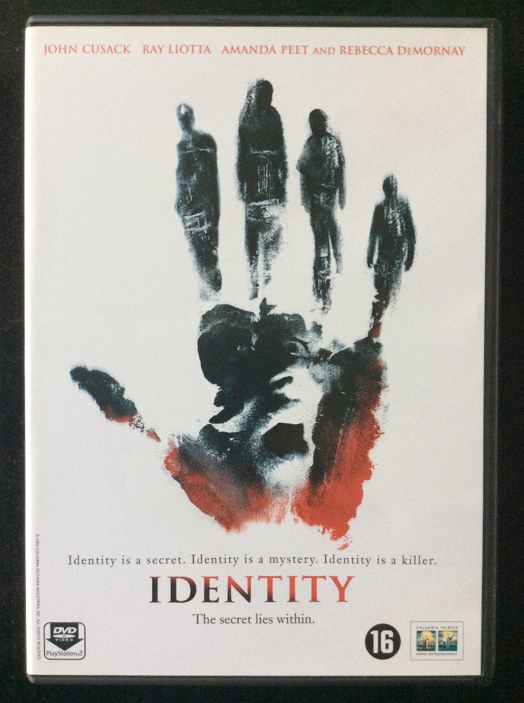Identity DVD, Vanaf 16 jaar, Ophalen of Verzenden, Zo goed als nieuw, Overige genres