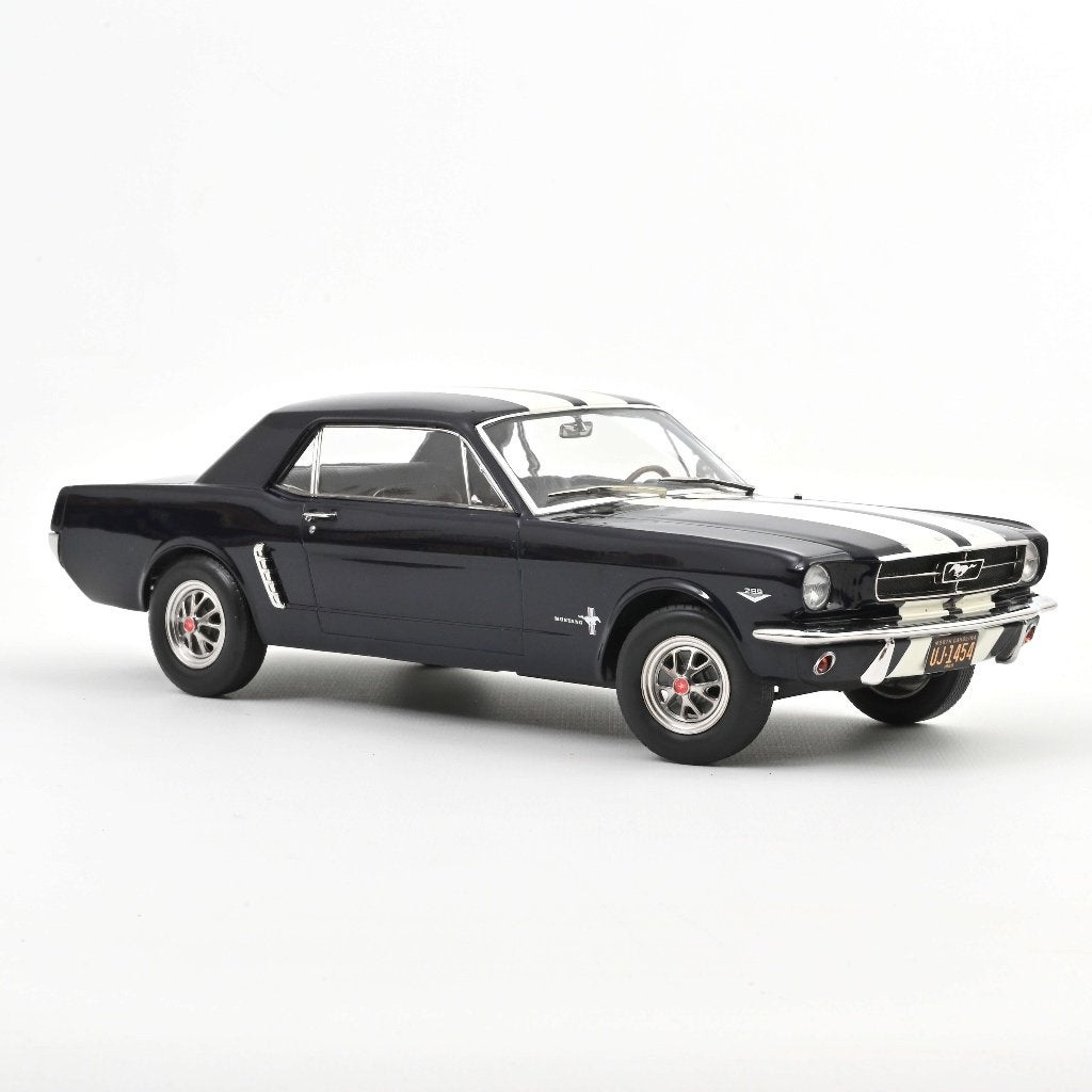 Ford Mustang Coupe 66 Nightmist Blauw 1/18 NOREV Ref 182805, Verzenden, Nieuw, Auto, Norev