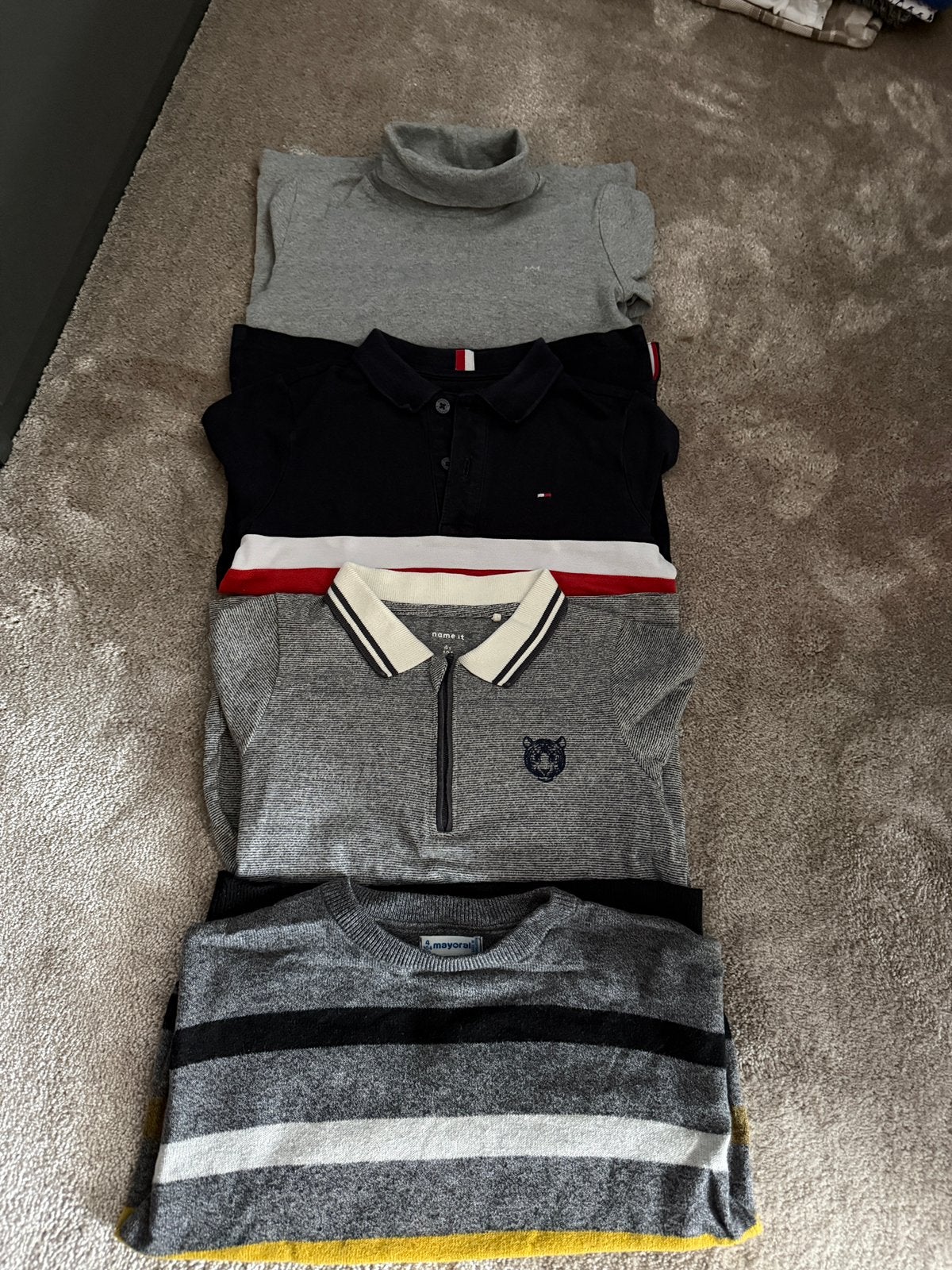 Diversen merken jongens truien/blouses maat 104, Ophalen of Verzenden, Gebruikt, Jongen, Trui of Vest