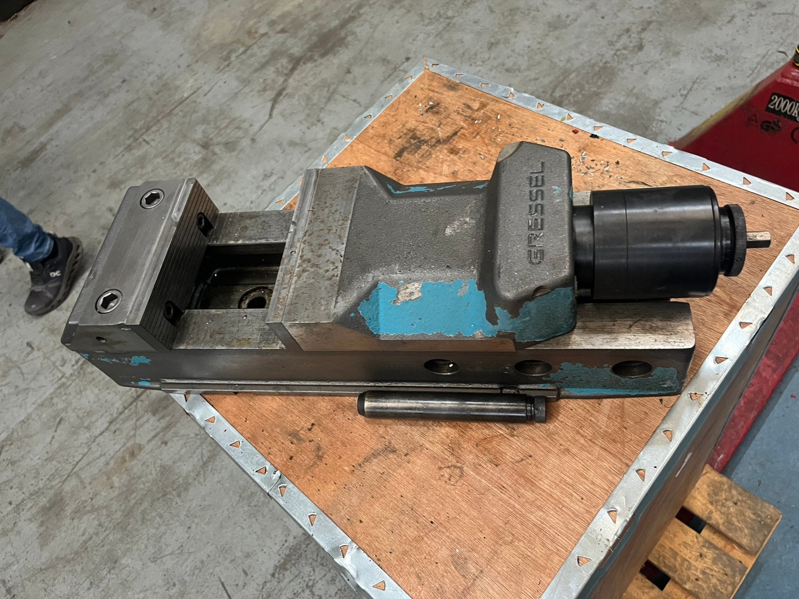 Gressel machineklem 160mm, Doe-het-zelf en Verbouw, Ophalen, Zo goed als nieuw, Elektrisch, Overige soorten