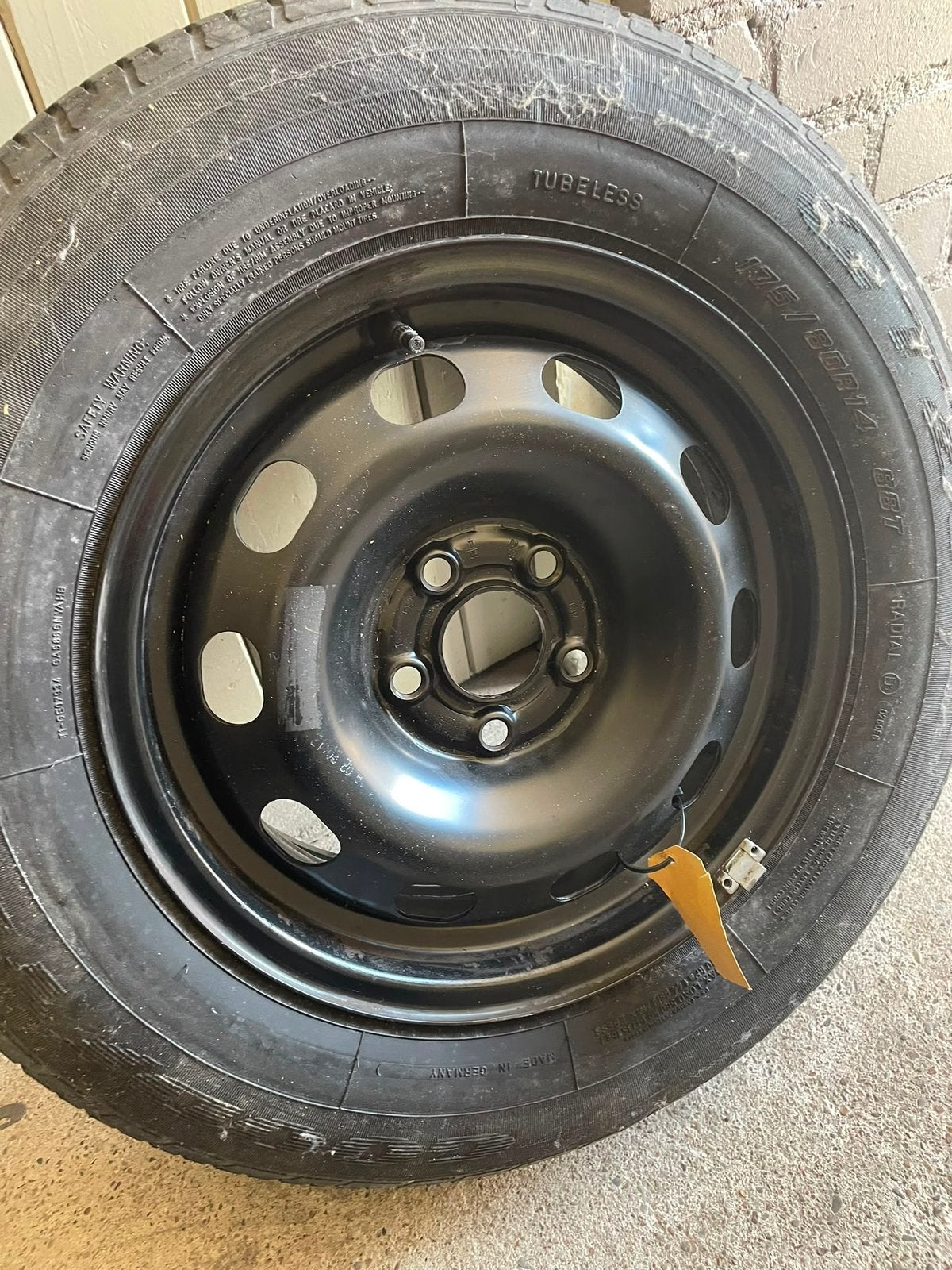 Reserveband GT2e/ Golf 4,5 en 6, Ophalen of Verzenden, Nieuw