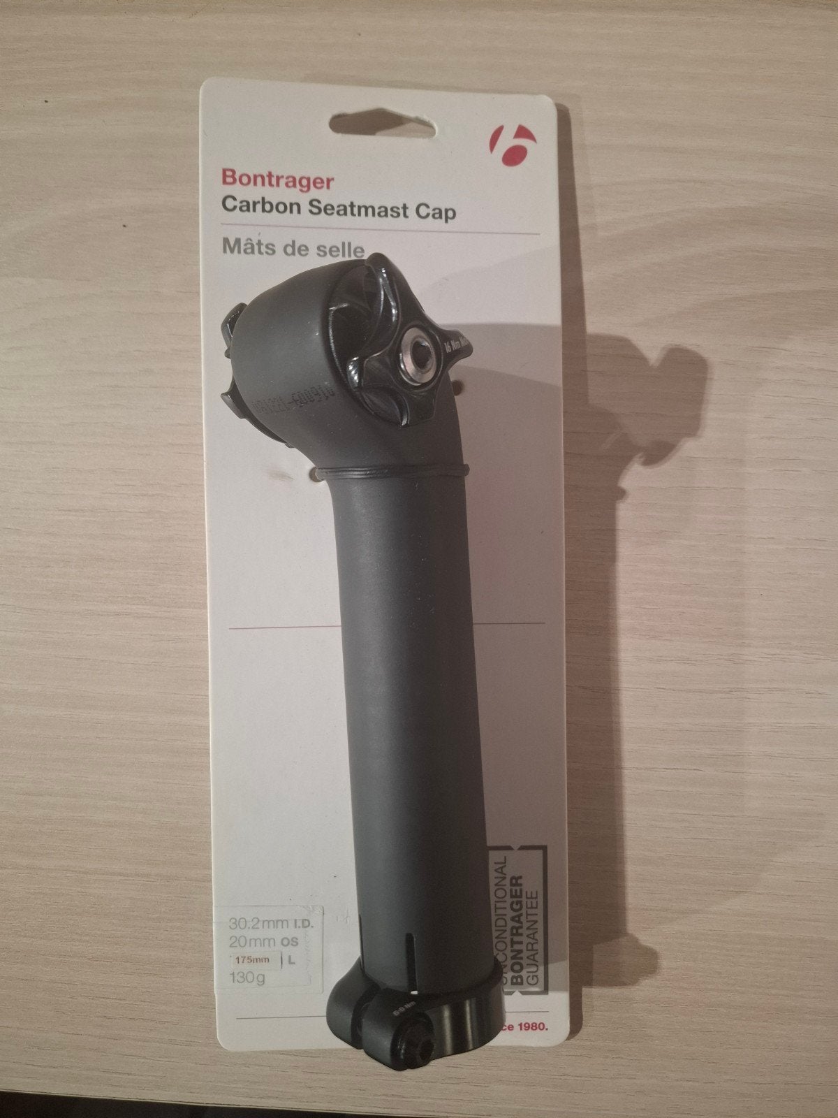 Bontrager Carbon Seatmast Cap - 175mm, 20mm Offset, Fietsen en Brommers, Fietsonderdelen, Nieuw, Ophalen of Verzenden, Bontrager