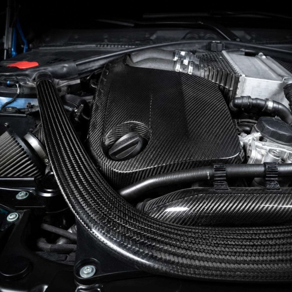 Custom carbon motorafdekking voor BMW S55, Ophalen of Verzenden, RevParts, Info@revparts.nl, .