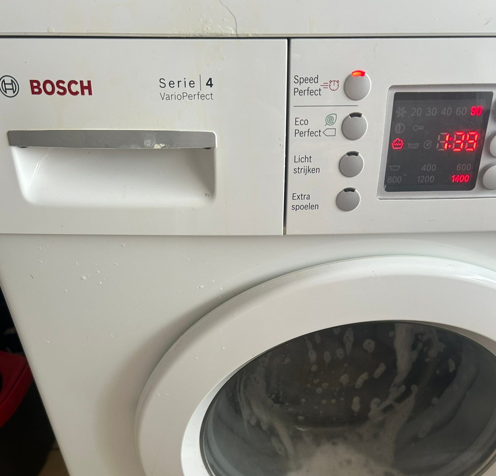 Bosch Serie 4 VarioPerfect wasmachine – 7 kg / 1400 toeren, Witgoed en Apparatuur, Ophalen, Gebruikt, Minder dan 85 cm, 1200 tot 1600 toeren