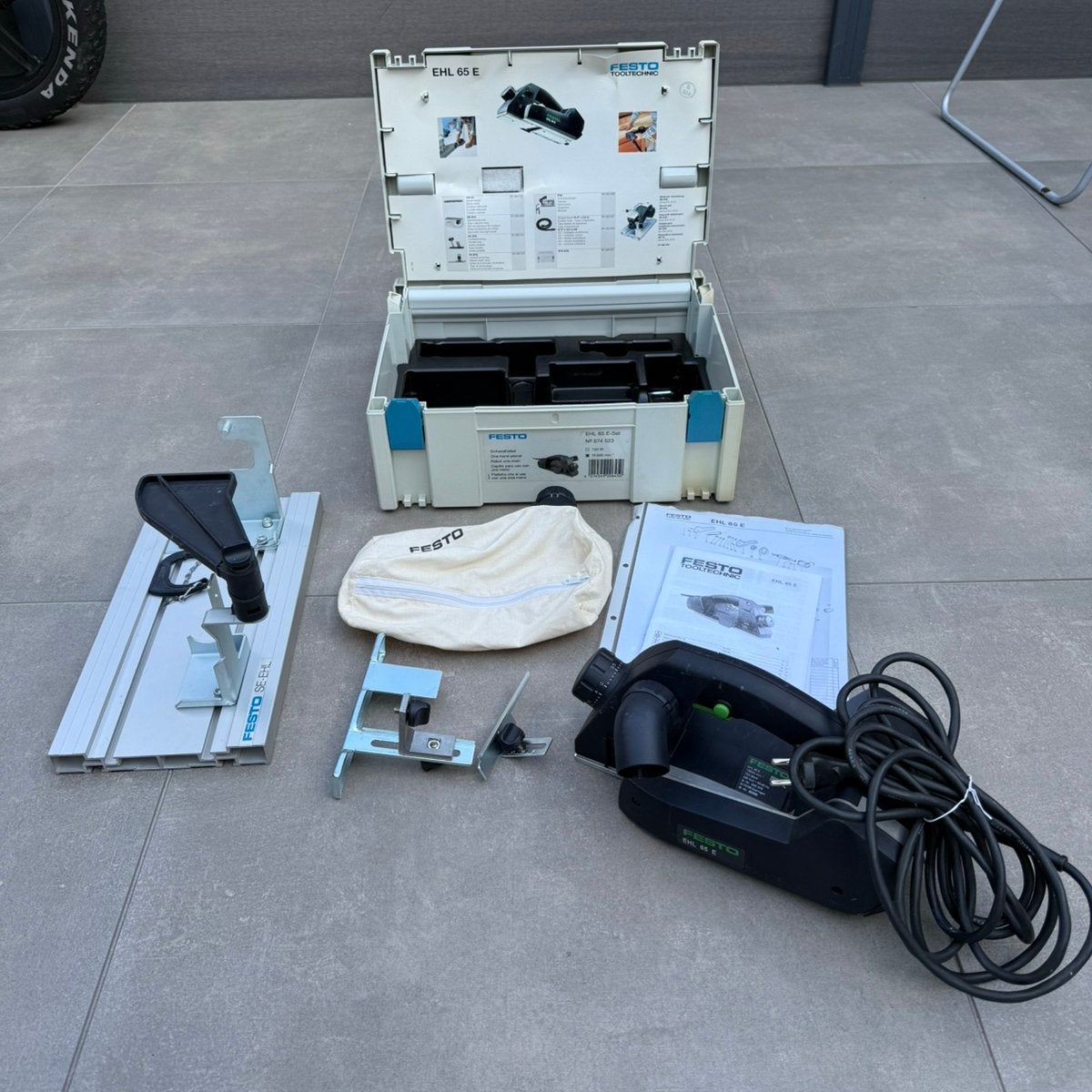 FESTOOL EHL 65 E SET+ SE-EHL STATIONAIRE INRICHTING, Ophalen of Verzenden, Zo goed als nieuw, Elektrisch