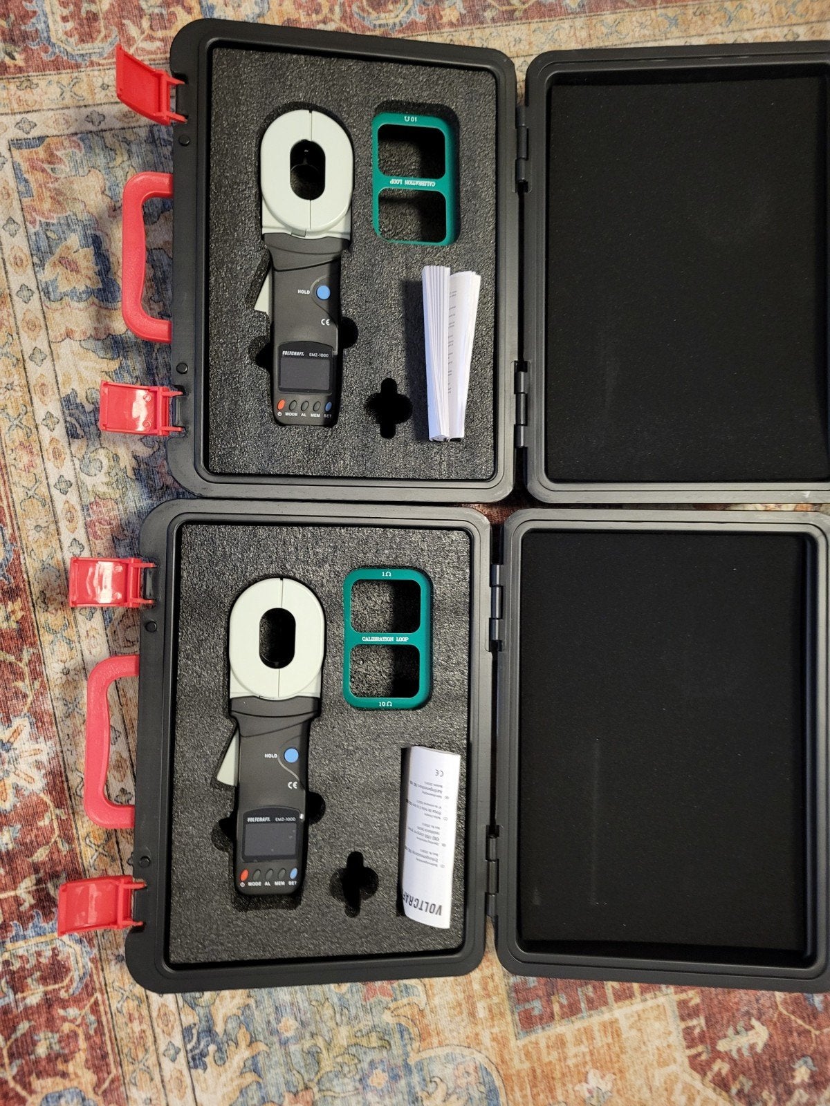 VOLTCRAFT EMZ-1000 Aardingsmeter 0.01 - 1200 Ohm, Ophalen of Verzenden