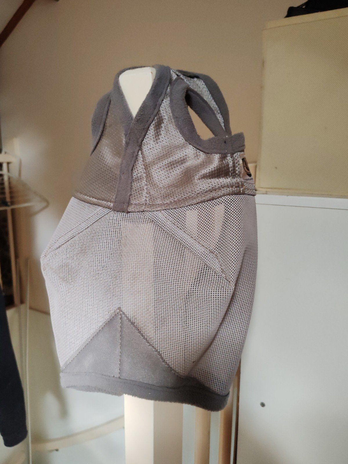 Cashel vliegenmasker maat Kleine pony/ Jaarling, Dieren en Toebehoren, Mesh, Vliegendeken, Ophalen of Verzenden, Zo goed als nieuw