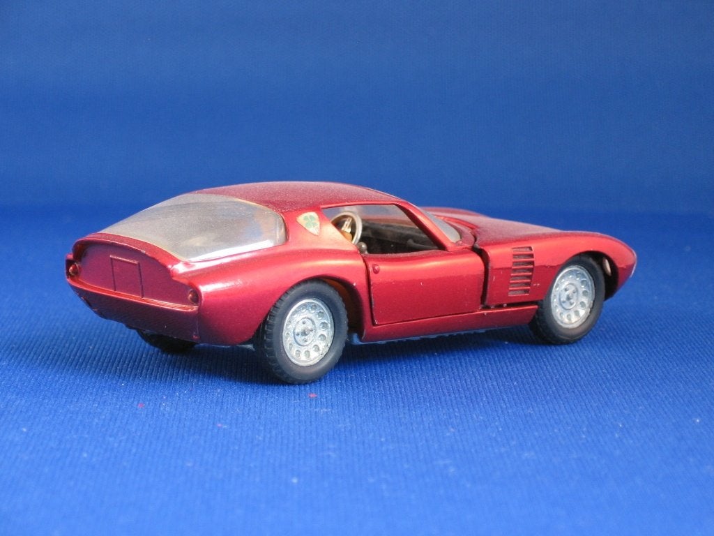 Mod 04 Alfa Romeo Giulia 1600 Canguro , Politoys M, Ophalen of Verzenden, Zo goed als nieuw, Auto, Overige merken