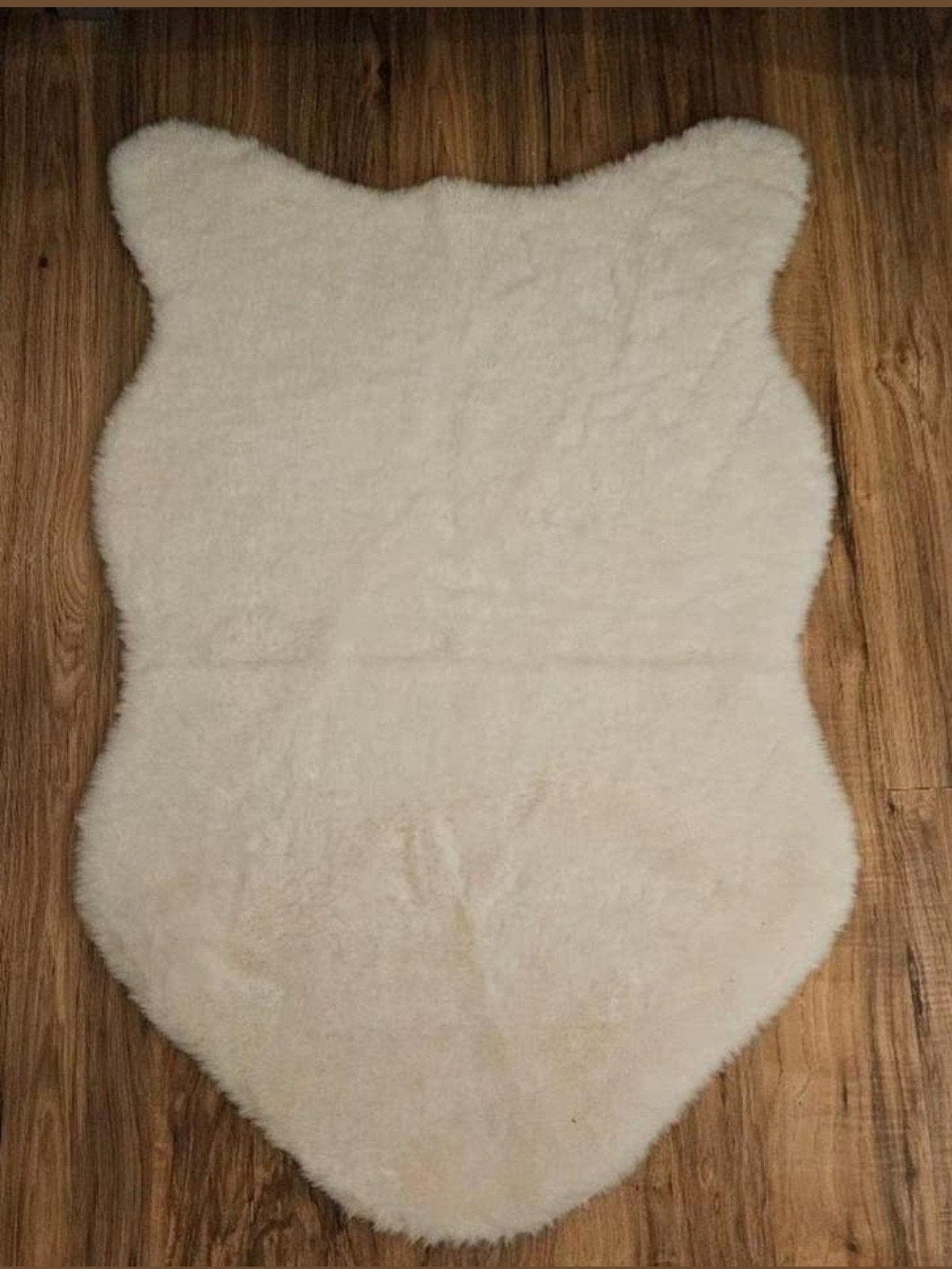 Schapenvacht imitatiebont 60x90cm, Ophalen of Verzenden, Zo goed als nieuw