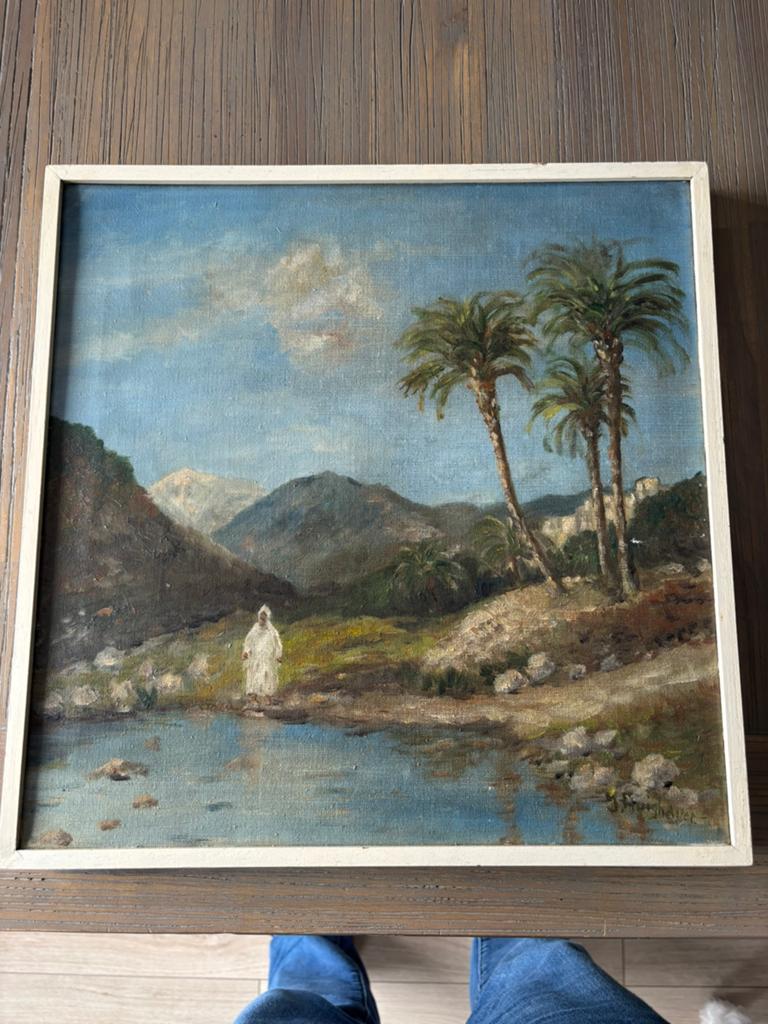 Schilderij J. Ruighaver - 1909-2008, Ophalen of Verzenden