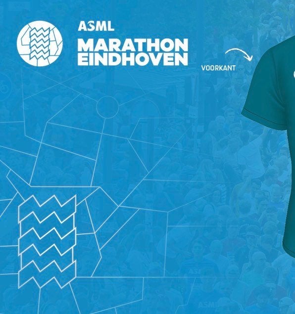 Ticket hele marathon Eindhoven, Overige merken, Verzenden, Overige typen, Nieuw