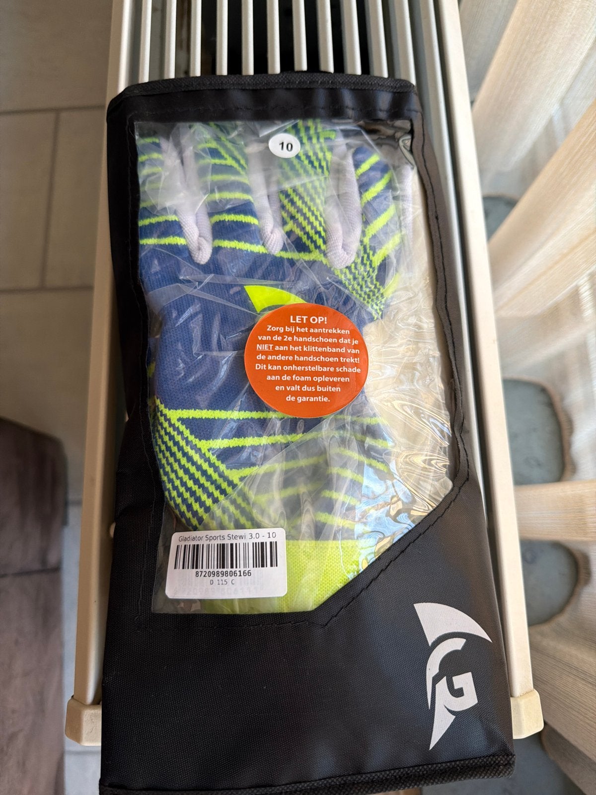 Gladiator Keeper Handschoenen Maat 10 - Nieuw & Ongedragen, Ophalen, Nieuw, Handschoenen