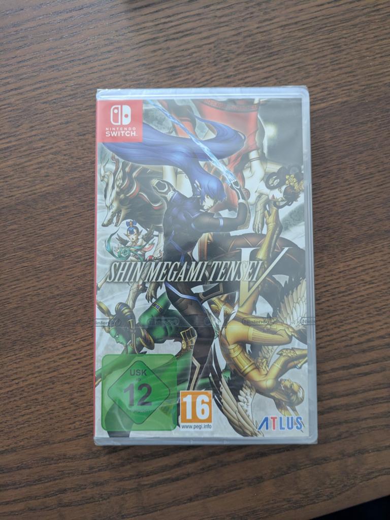 Shin Megami Tensei V - Nintendo Switch - Sealed, 1 speler, Ophalen of Verzenden, Zo goed als nieuw, Role Playing Game (Rpg)