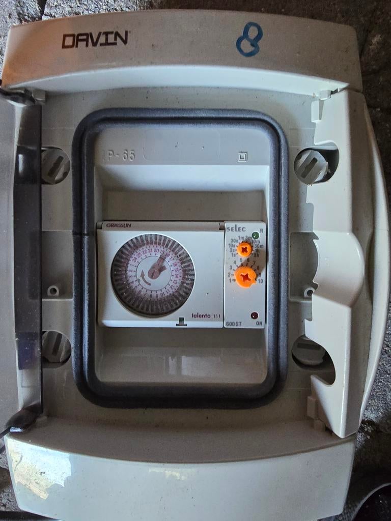 Davin IP-65 Grässlin Talento 111 600ST Seconden Timer, Ophalen of Verzenden, Gebruikt, Overige typen