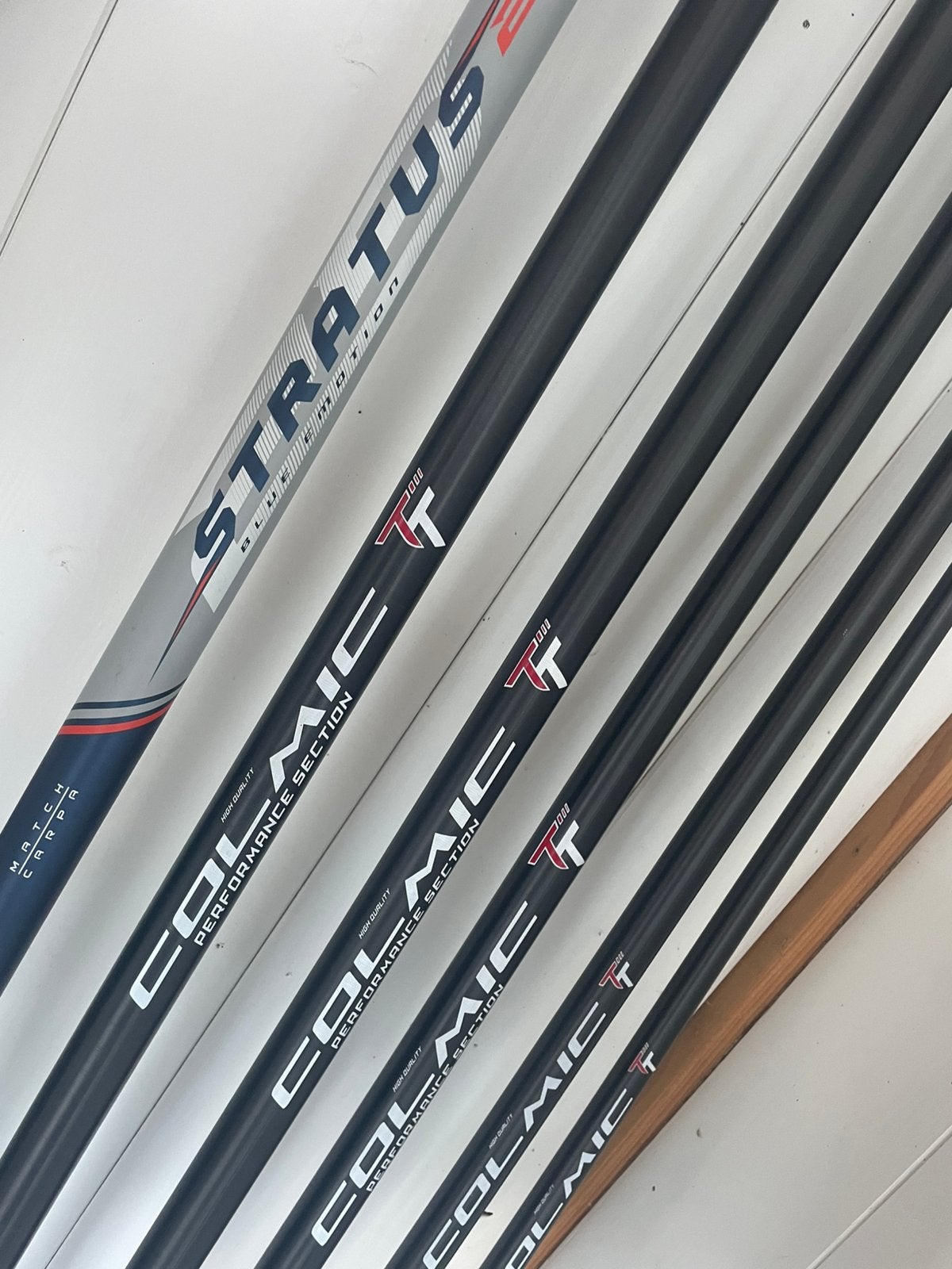 Colmic stratus 13m 8 topsets en cuppingkit, Watersport en Boten, Ophalen, Colmic@colmic.it, Italie, Colmic